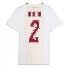 Marocko Achraf Hakimi #2 Borta Kläder Dam VM 2026 Kortärmad